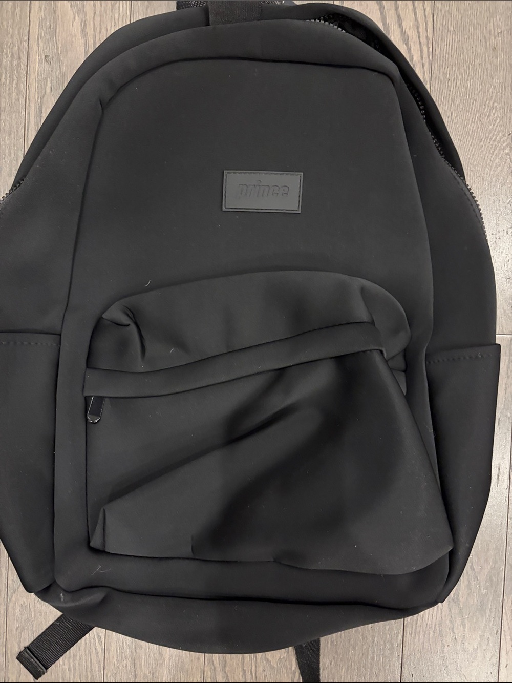 Prince Black Minimalist Backpack NWT